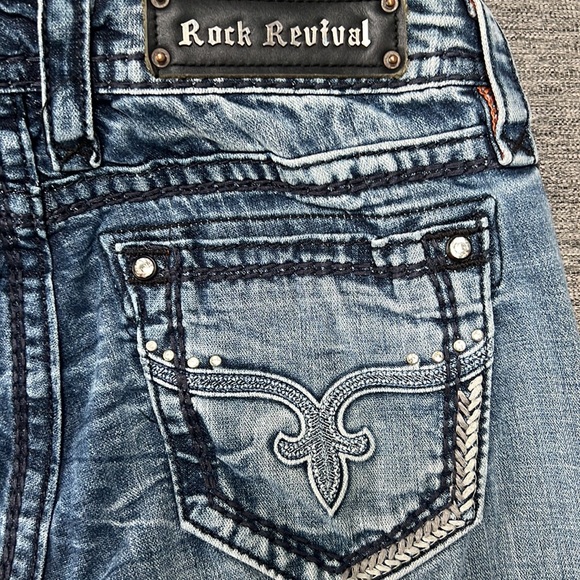 Rock Revival Denim - Rock Revival Low Rise Pamela Skinny Jeans Denim | Size 30